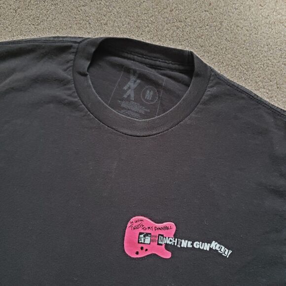 Machine Gun Kelly Tickets To My Downfall Concert Size Medium Mens Tour T-Shirt - Picture 6 of 8
